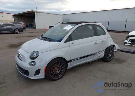 2017 Fiat 500C Abarth из США, поврежденный, VIN 3C3CFFJH1HT548000